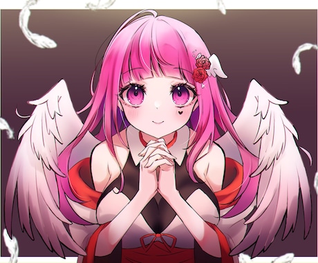 商用OK！かわいい女の子のイラスト描きます 歌ってみた動画のサムネイルや立ち絵、キービジュアルなど イメージ1