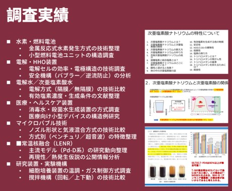 技術調査・論文／特許のリサーチを行います 研究開発に必要な論文・特許を技術者が整理 イメージ2