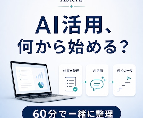 個人事業のAI業務改善を60分で整理します 最初に減らす1業務と7日間の実行手順を作成 イメージ1