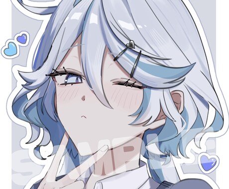 商用利用可★かっこかわいいイラスト描きます SNSアイコン、歌みたサムネ、立ち絵等 イメージ1
