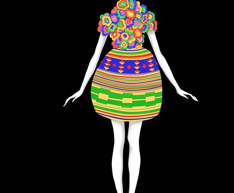 人と被らないようなデザインを提案します 服飾専門学生目線での、モードなデザインを提案します。 イメージ2