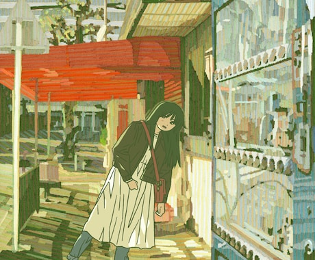 風景に人物が佇む生活感のある絵を描きます 思い出の記録やあなた自身の表現をお手伝いいたします！ イメージ1