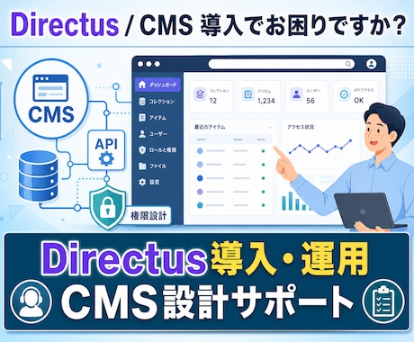 Directus導入を支援します 設計・権限・運用まで実務目線で整理 イメージ1