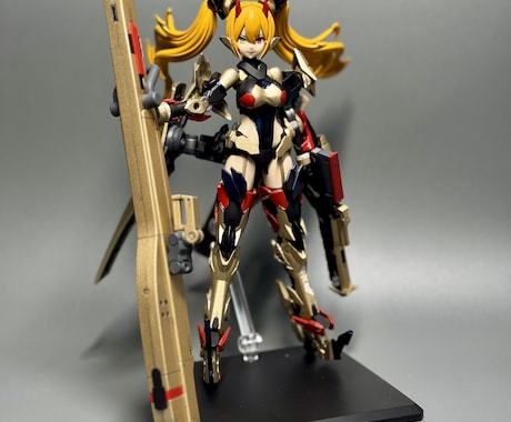プラモデル制作代行を承ります キャラクターキット専門、ガンプラやガルプラを仕上げます！ イメージ2