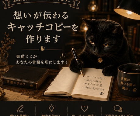 想いが伝わるキャッチコピーを作ります イメージ1