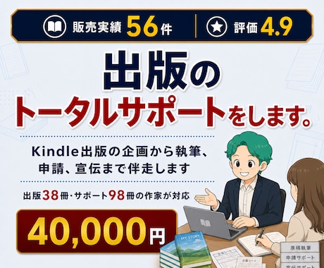 Kindle出版の作成から宣伝までサポートします イメージ1