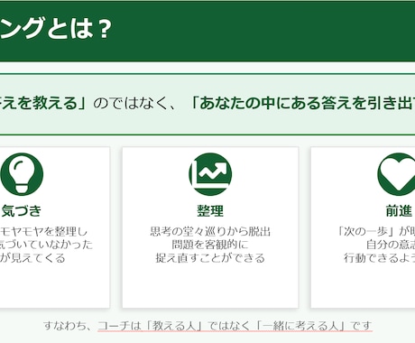 先着５名の特別価格｜コーチングで思考を整理します 中小企業診断士が『思考の堂々巡り』からの脱出をサポート イメージ2