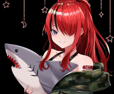 商業利用可！最短3日でお好きなイラスト描きます 歌ってみた、動画用サムネイル、SNSアイコンなどに是非！ イメージ1
