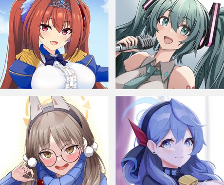 理想のイラストが欲しいを叶えます オリジナル・版権キャラクターのイラスト制作承ります！ イメージ1