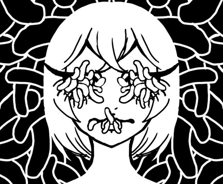あなたが寄生された姿描きます 1度寄生されてみませんか？  寄生されたい夢を叶えます！‪ イメージ2