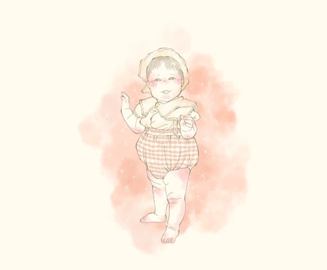 商用◎ふんわり絵本のような似顔絵アイコンを描きます お写真、イメージを元にアイコンを描きます！商用利用可能です！ イメージ2
