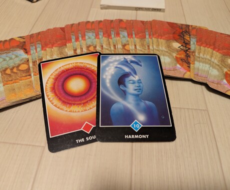 お話じっくり聞かせていただきメッセージお伝えします タロットカードはあなたの無意識と繋がっている イメージ1