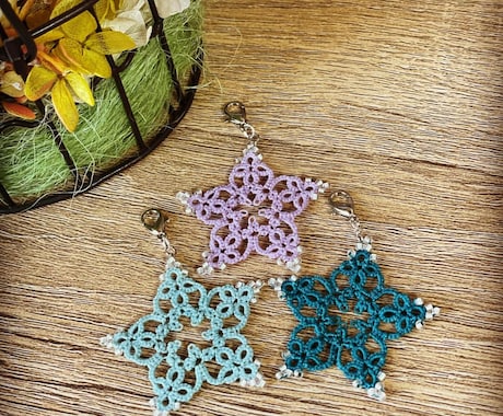 タティングレースの製作代行いたします タティングなら、小物でも大きなものでもまずはご相談ください！ イメージ2