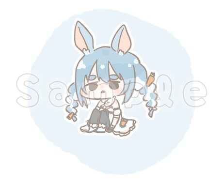やさしい雰囲気のイラスト描きます やさしい気持ちになれる絵、届けます イメージ1