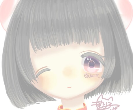 可愛いアイコン描きます SNSなどで自分専用のオリジナルアイコンが欲しい方など! イメージ2