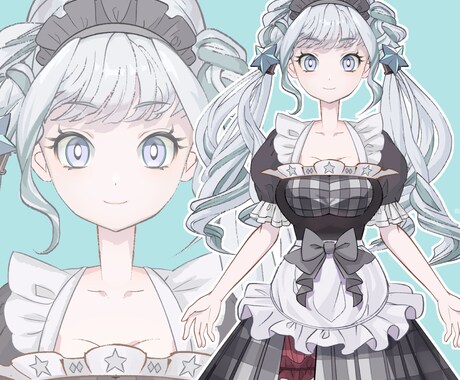 キャラクターイラストを描きます じっくり丁寧に。かわいく！かっこよく！ イメージ1