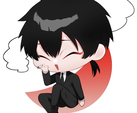 可愛らしいミニキャライラストお描きします イメージ1