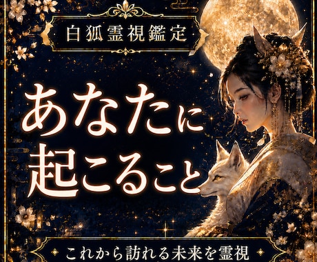 あなたに訪れる未来と人生の転機を霊視します 仕事・恋愛・金運・人間関係・人生総合の霊視鑑定 イメージ1