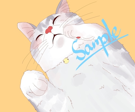 高画質！あなたの大切な家族をイラストにします フルオーダーメイドであなたの大切な家族をおしゃれな似顔絵に！ イメージ2