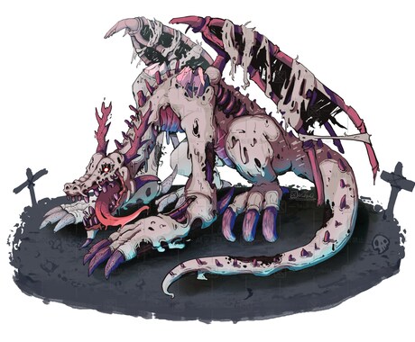 モンスターイラスト制作いたします イメージ1