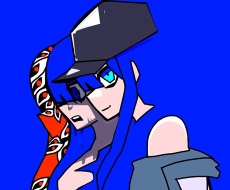 A4サイズのイラスト作成します キャライラストをメインで描きます。 イメージ2