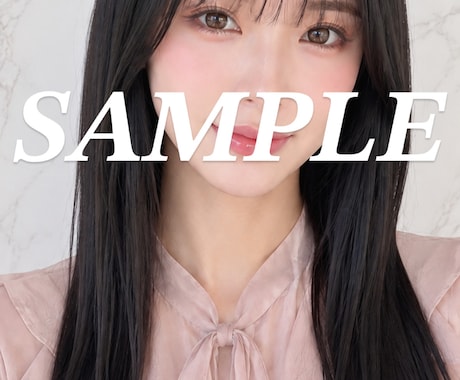 美容師がリアルなAI広告画像を制作します 韓国風・美容系に強いSNS映えビジュアル イメージ1