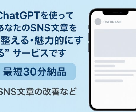 SNS文章をプロレベルに改善します SNS文を読みやすく魅力的に」 イメージ1