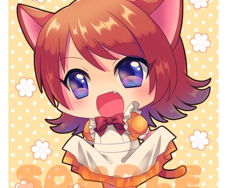 ＳＮＳアイコン、一枚絵描きます グッズ、動画用もOK！かわいいイラスト得意です イメージ2