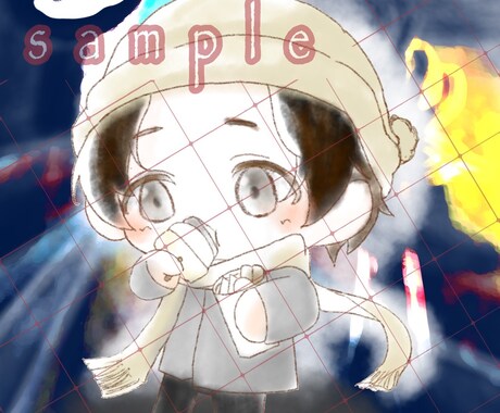 先着2名様！実績作りの為モニター価格で制作します あなた専用のアイコンなどイラストを描きます！ イメージ2