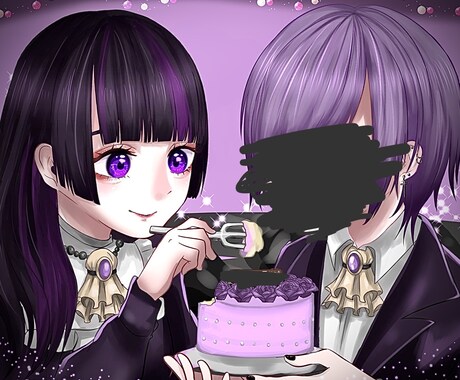 SNS用アイコンなど制作致します 彩度の低めな中性的なイメージが好きな方へ！ イメージ1
