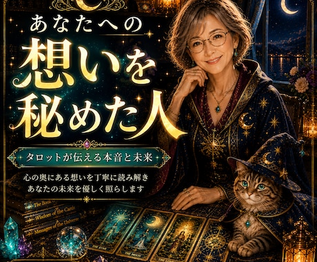 あなたへの想いを秘めた人を鑑定します まだ気づいていないご縁や好意のサインを読み解きます イメージ1
