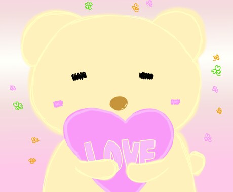 絵本風なとっても可愛い♡アイコンを”すぐ”描きます 【4/20までの春期間限定〜アイコンを春らしく〜】 イメージ1