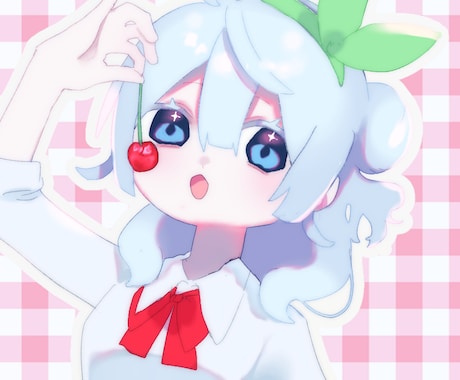 歌ってみた動画のサムネイル描きます 先着5名限定3000円！3日納期◎歌ってみた用サムネイル制作 イメージ2