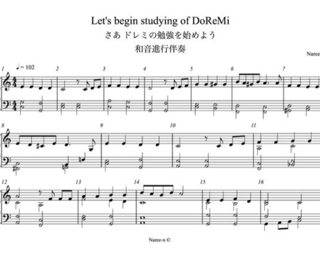 作曲のための音符の読み書きレッスンいたします 一寸した努力を続ければ楽譜は読み書きできるようになります。 イメージ2