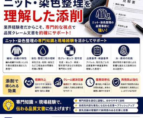 見解書、クレーム報告書の添削をします 見解書、クレームの報告書を業界経験者がブラッシュアップします イメージ2