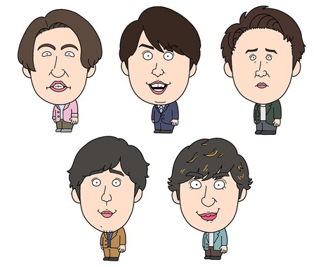 個性的でかわいい似顔絵描きます SNSアイコン・記念日・プレゼントにオンリーワンな似顔絵を。 イメージ2