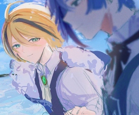 9月末まで割引！オリキャラ描きます TRPGやIRIAM立ち絵／可愛い1枚絵等 イメージ2