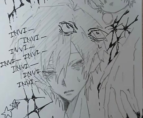 アナログイラストを描きます アナログイラストならではの独特の雰囲気のイラストを描きます！ イメージ2