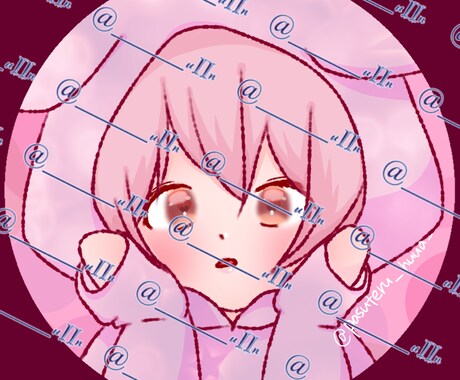 一週間以内に仕上げます アイコン・ヘッダー等描きます！！ イメージ2