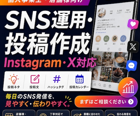 インスタのフィード投稿、リール動画を作成します 店舗・企業・個人サービスの魅力を伝えます。 イメージ1