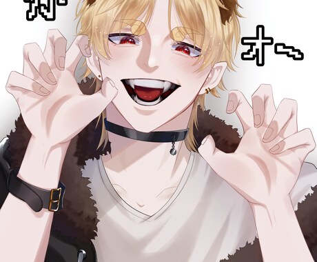 かわいい・かっこいいイラスト描きます 丁寧な色塗りで満足させます！！ イメージ2