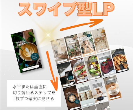 Tokify専門スワイプLP制作します | “伝えたい”を“届く”に変えるスマホ特化デザイン イメージ2