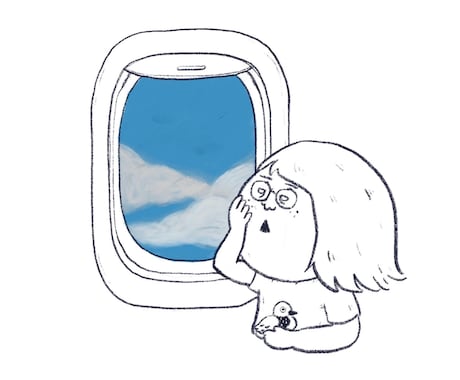 エピソードをゆるいイラストにします 日常の小さな出来事や思い出を、味のある一枚に イメージ1