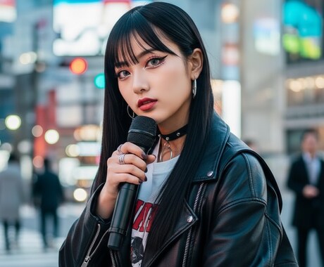 AI生成人物でミュージックビデオ作製します キレイな女性や、カッコいい男性があなたの曲を歌ってくれる！ イメージ1