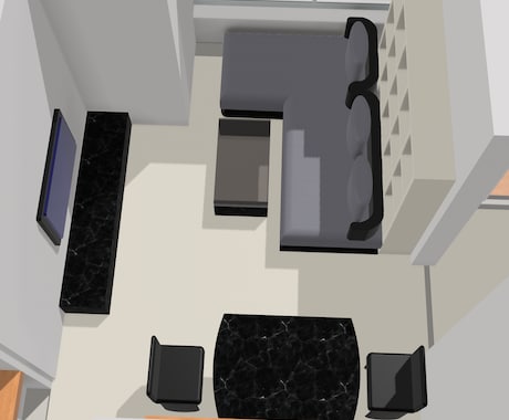家具がお部屋に入るかシュミレーションします CADを使って購入予定の家具の配置を考えて見ませんか？ イメージ1