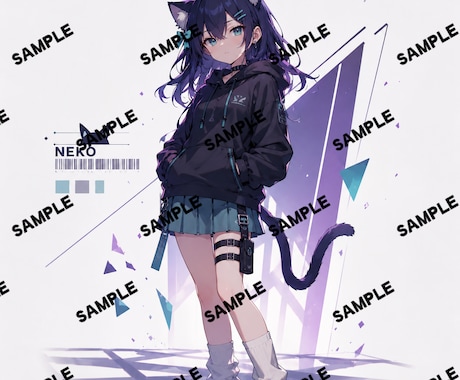オリジナルキャラのデザイン制作のお手伝いをします イメージ1
