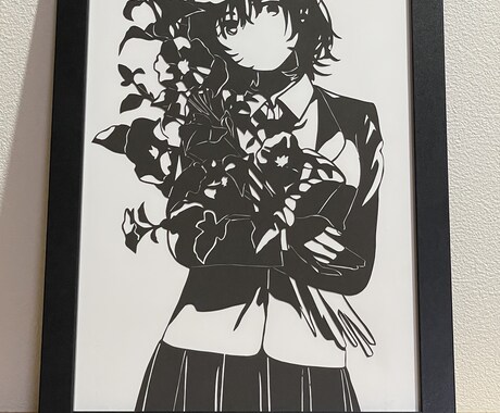 切り絵作品をオーダーメイドで作成し販売します オーダーメイドで切り絵作品を作成 イメージ1