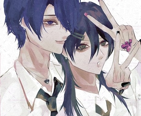 最短翌日！夢絵・サムネ等のイラストかきます その他イラスト類何でも検討いたします！お気軽にご相談ください イメージ1