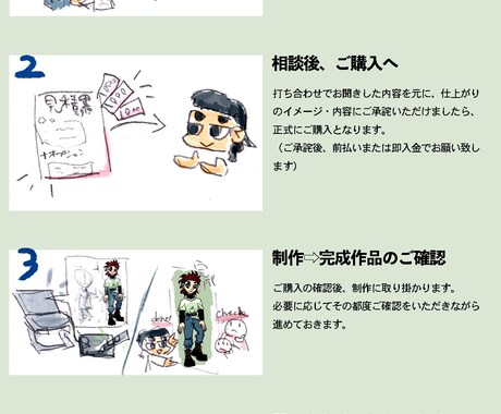 商用 大歓迎! ポップでパンクなイラストを描きます MV用静止画、グッズ、観賞用などオリジナルイラスト！！ イメージ2