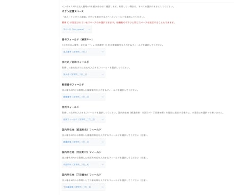 kintoneに国税庁法人情報を表示します 国税庁APIを利用して法人情報、適格事業者を表示します。 イメージ2